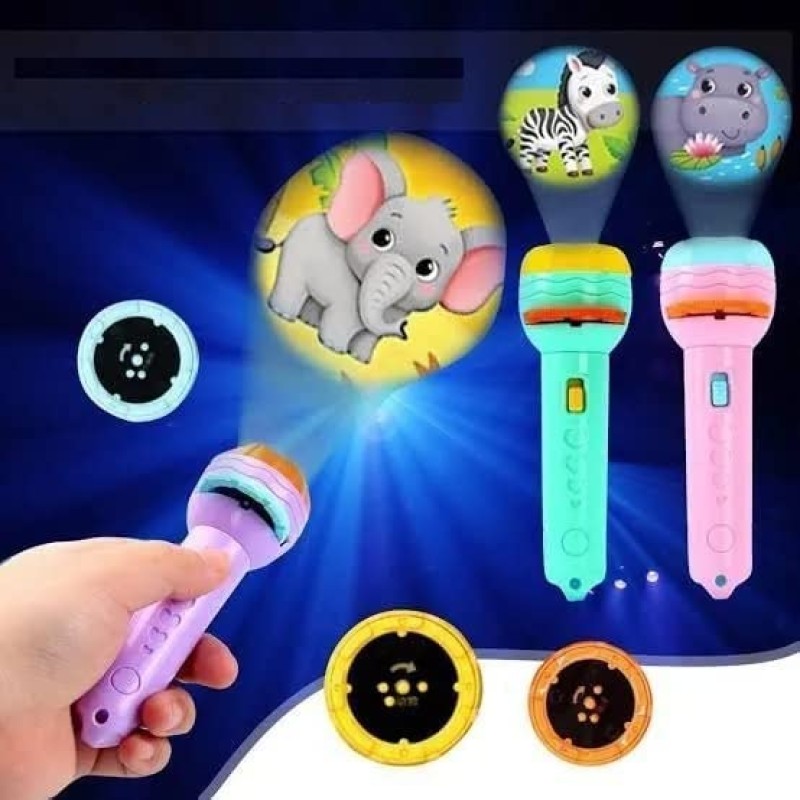 🌟 Mini Projector Flashlight Toy 🌟