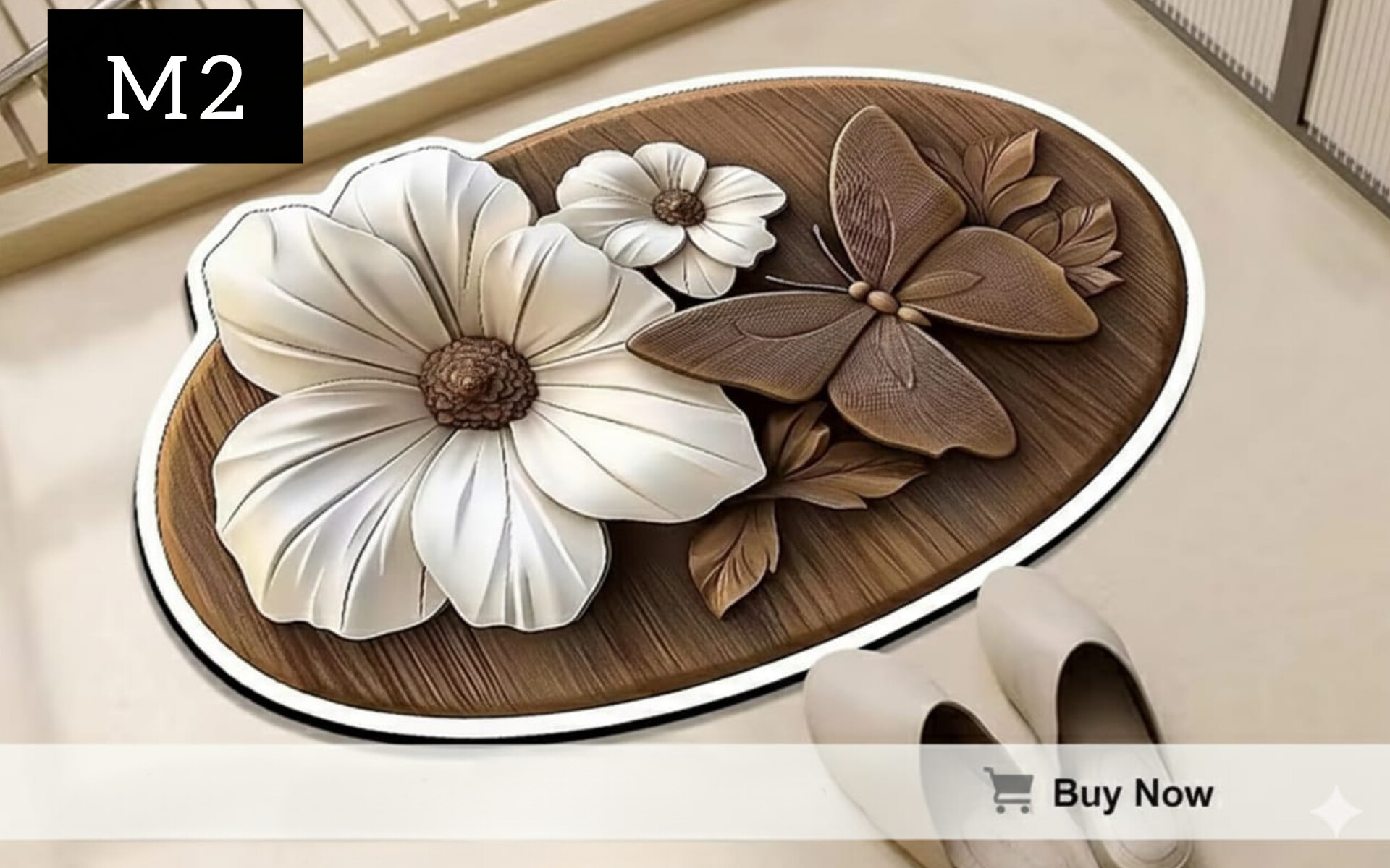 Premium Butterfly Floor🦋 Mat M2