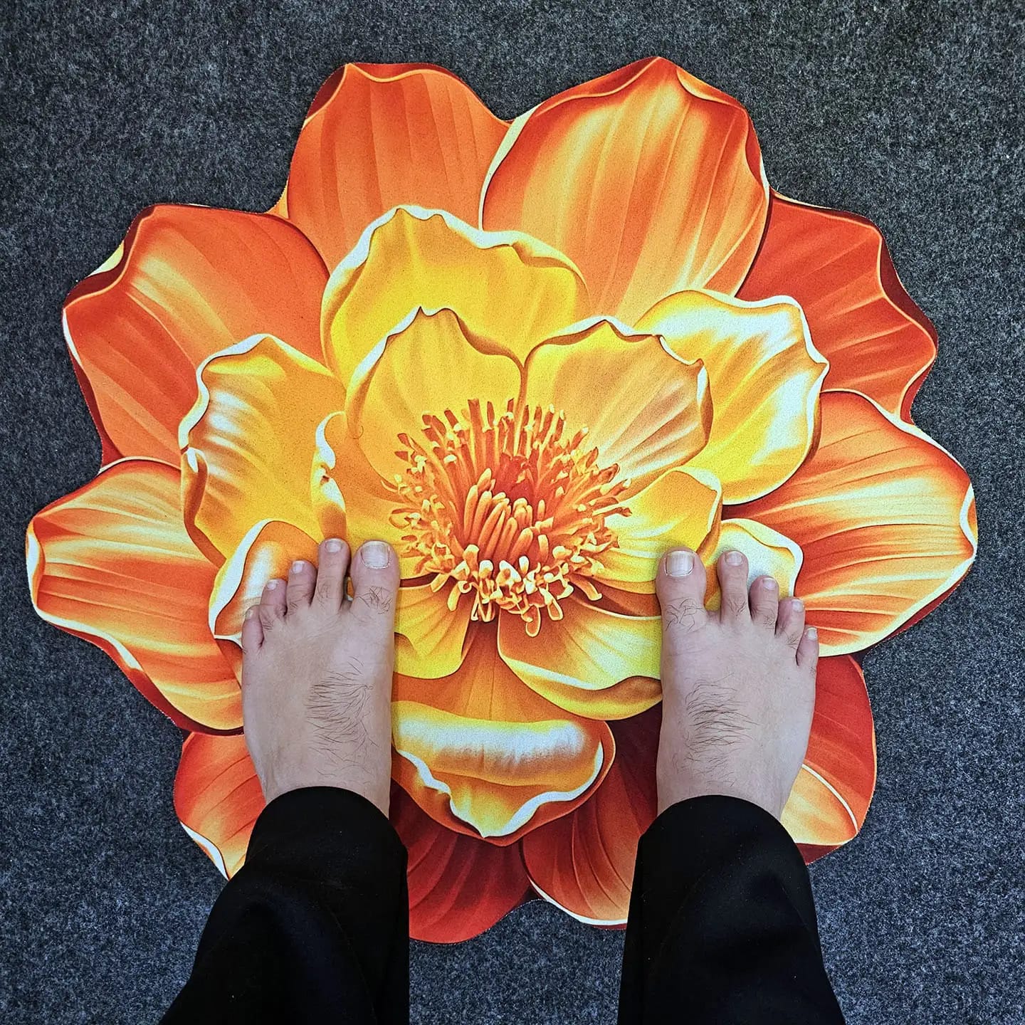 Premium Flower 3D Floor Mat