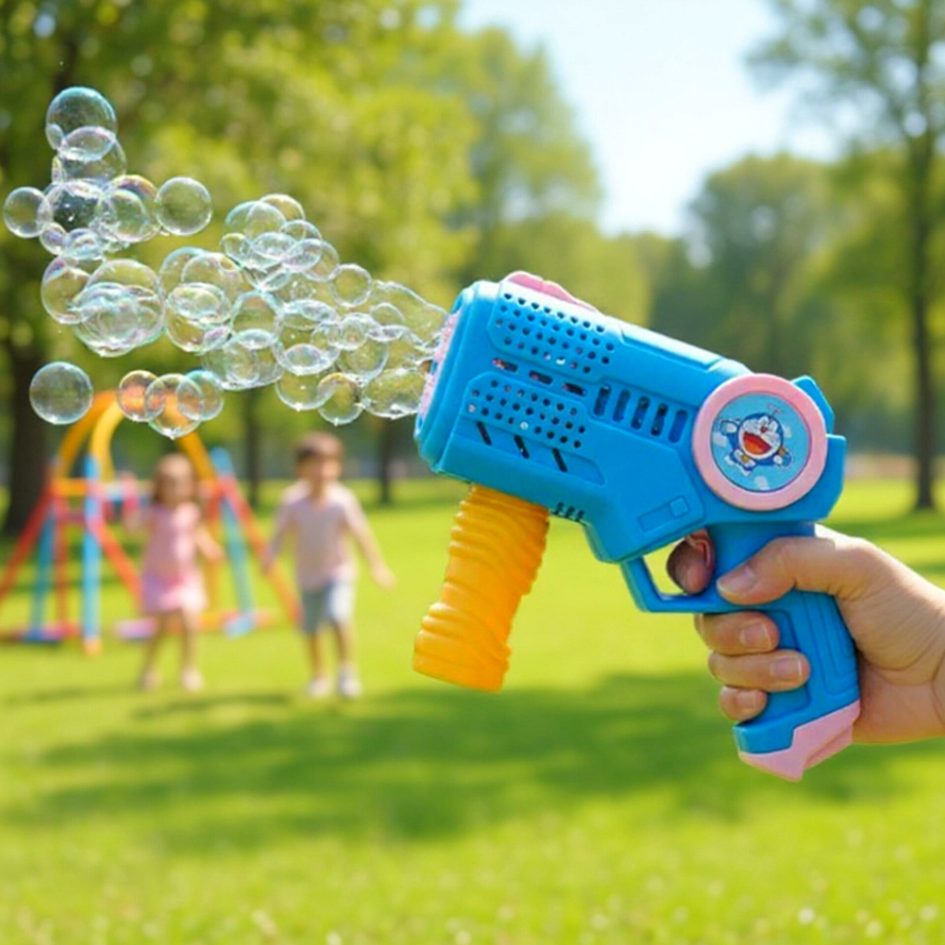 Automatic Bubble Gun for Kids