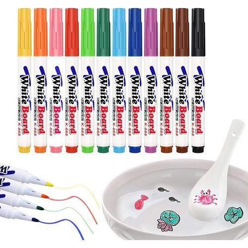 12 Piece Water Floating Pen With Spoon 🥄🖋️