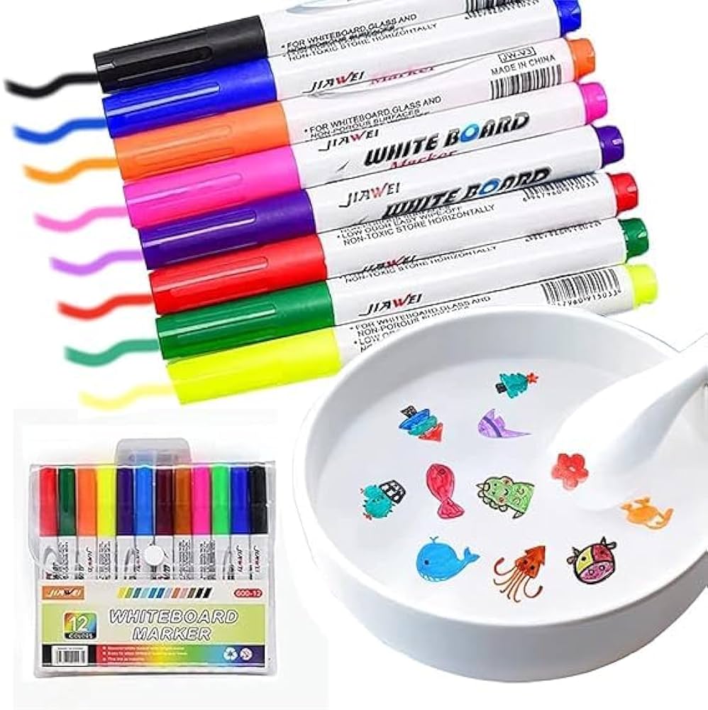 12 Piece Water Floating Pen With Spoon 🥄🖋️