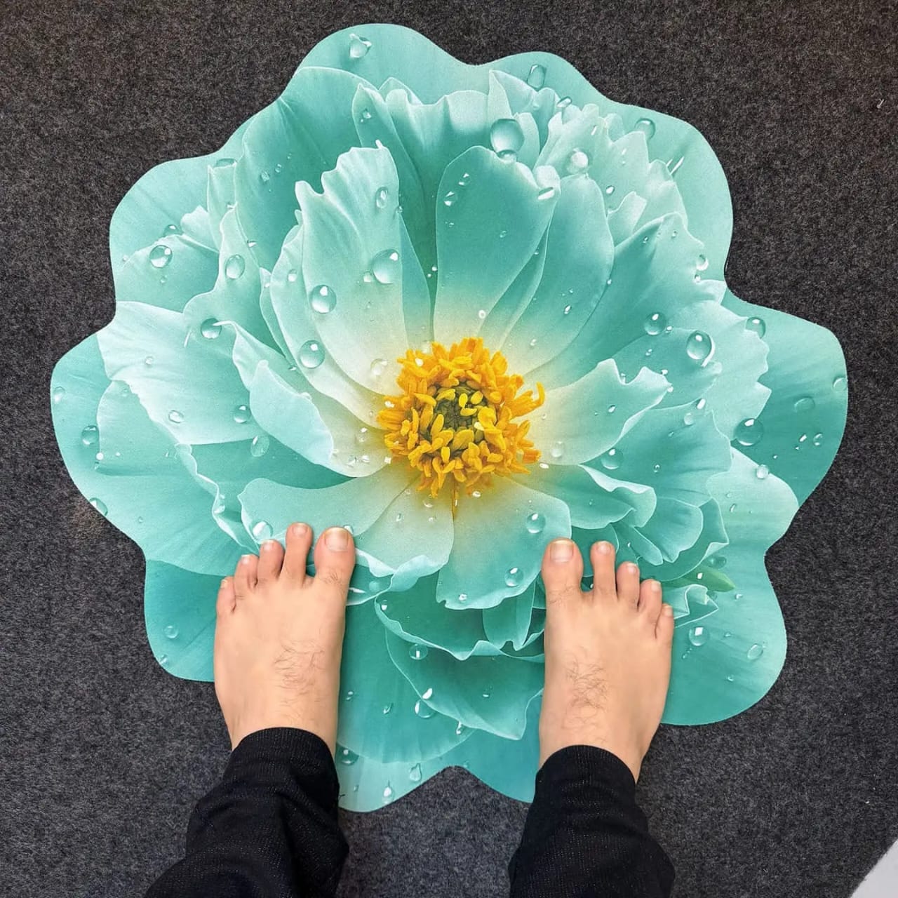 Premium Flower 3D Floor Mat