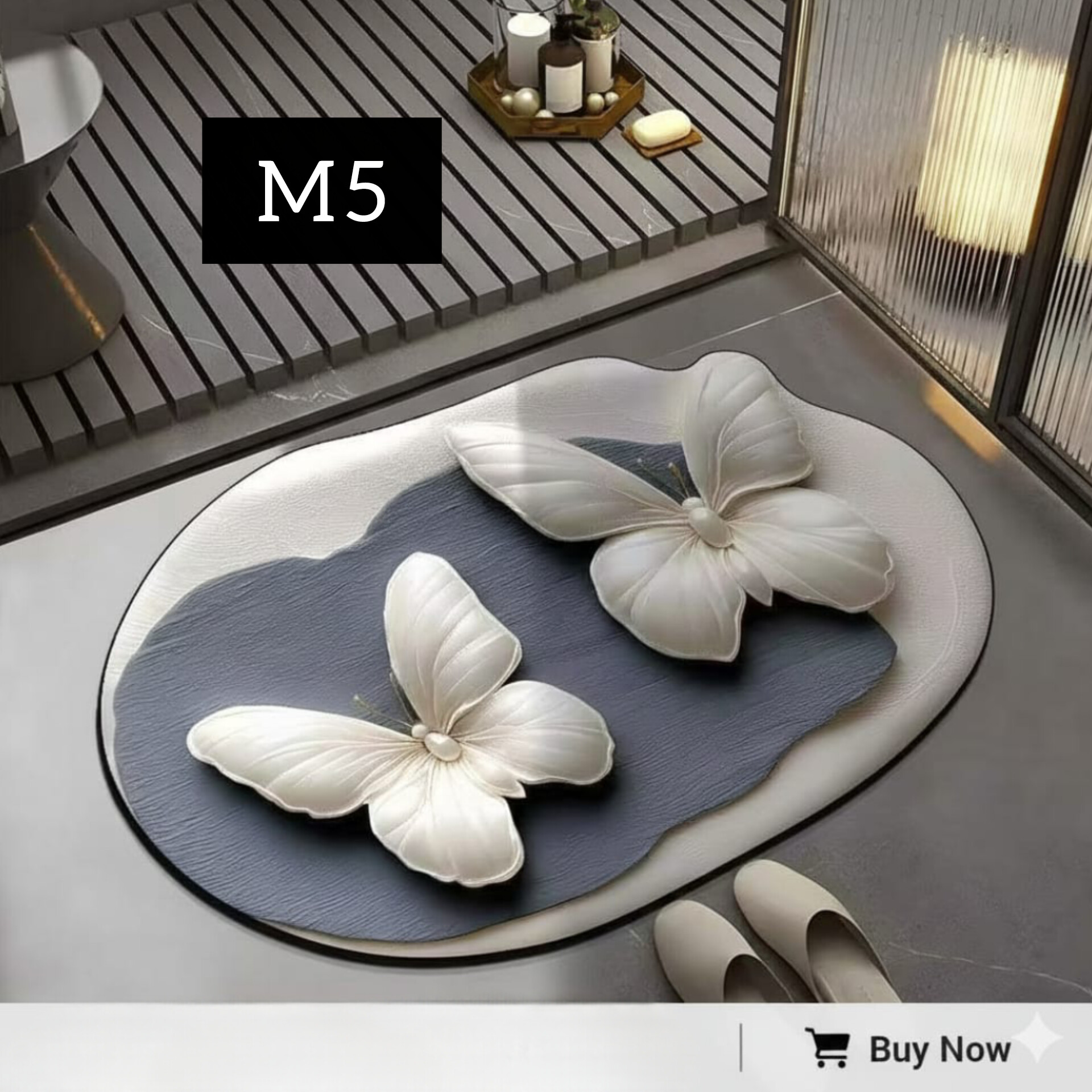 Premium Butterfly Floor🦋 Mat M5