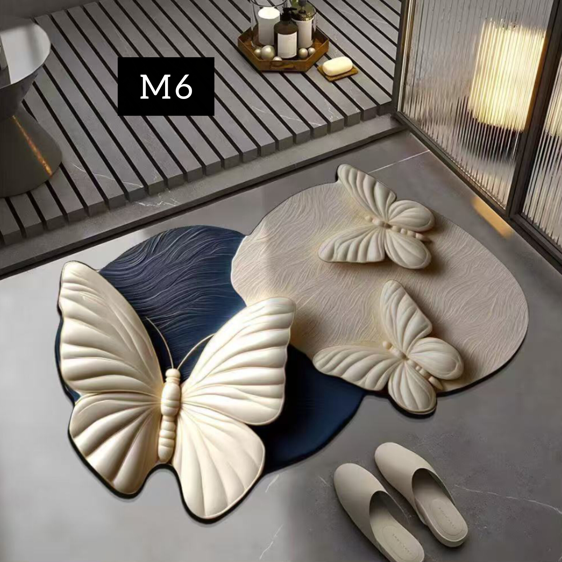 Premium Butterfly Floor🦋 Mat M6