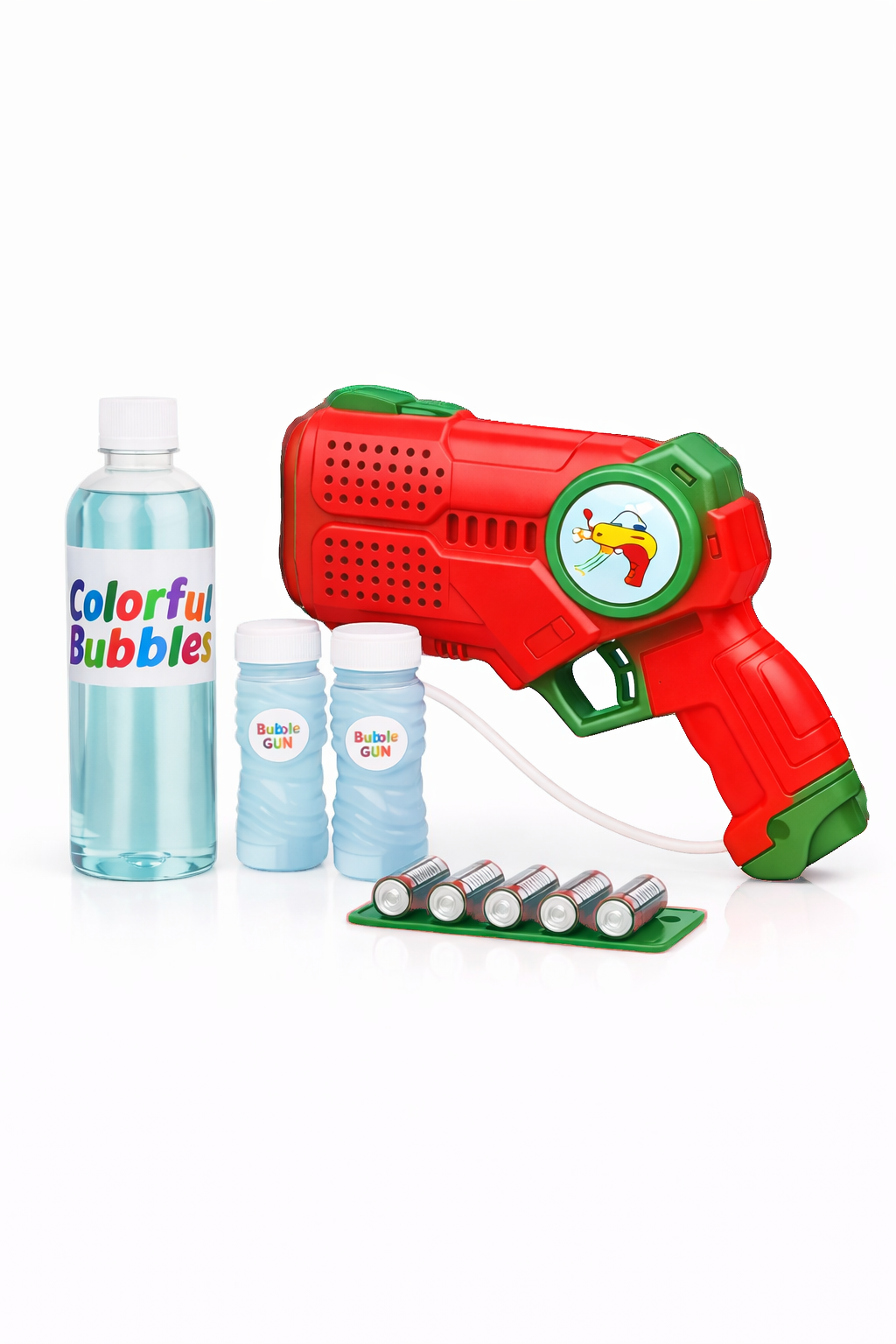 Automatic Bubble Gun for Kids With 500ML Extra Liquid💧 + Battery🔋