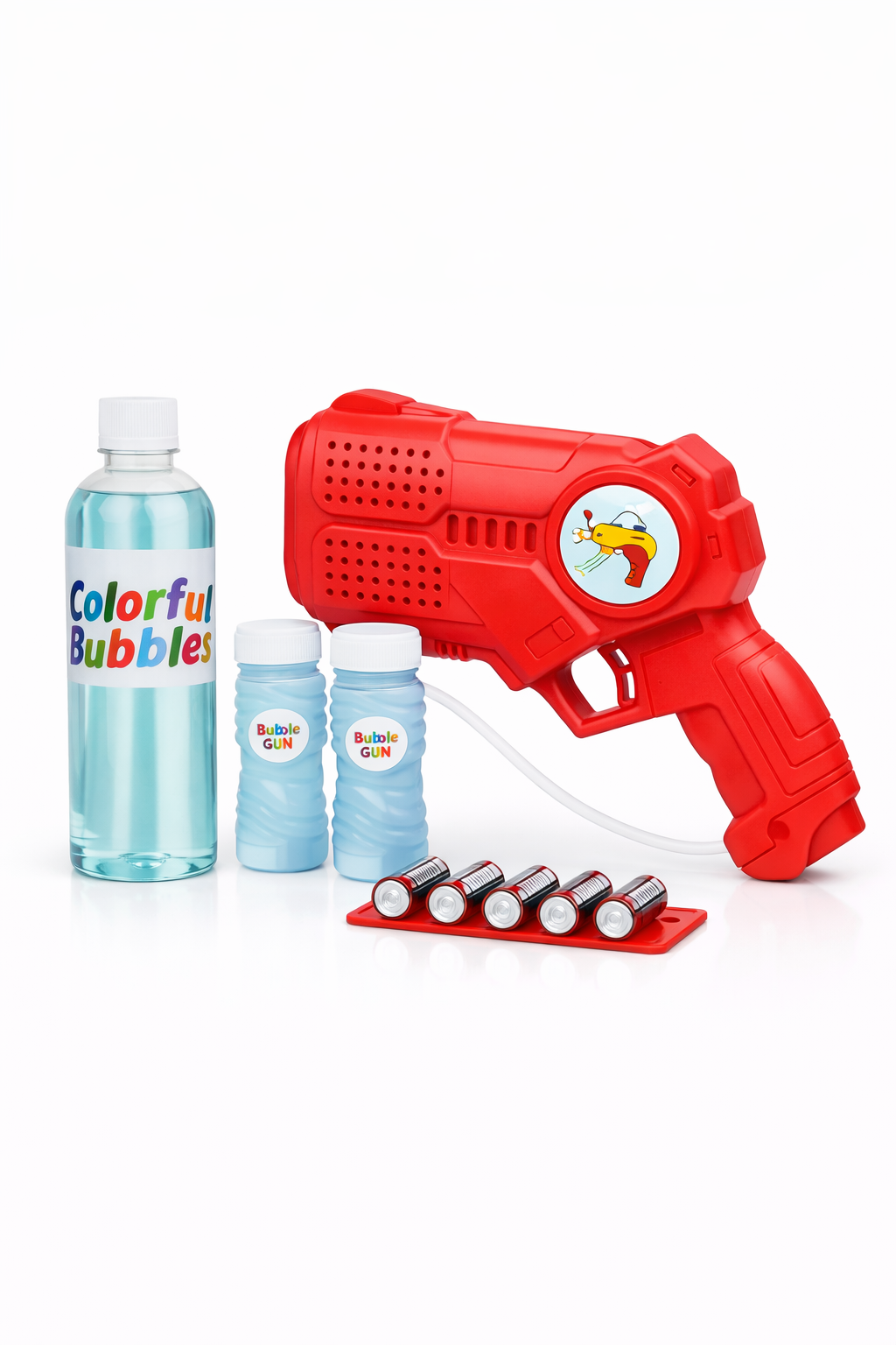 Automatic Bubble Gun for Kids With 500ML Extra Liquid💧 + Battery🔋