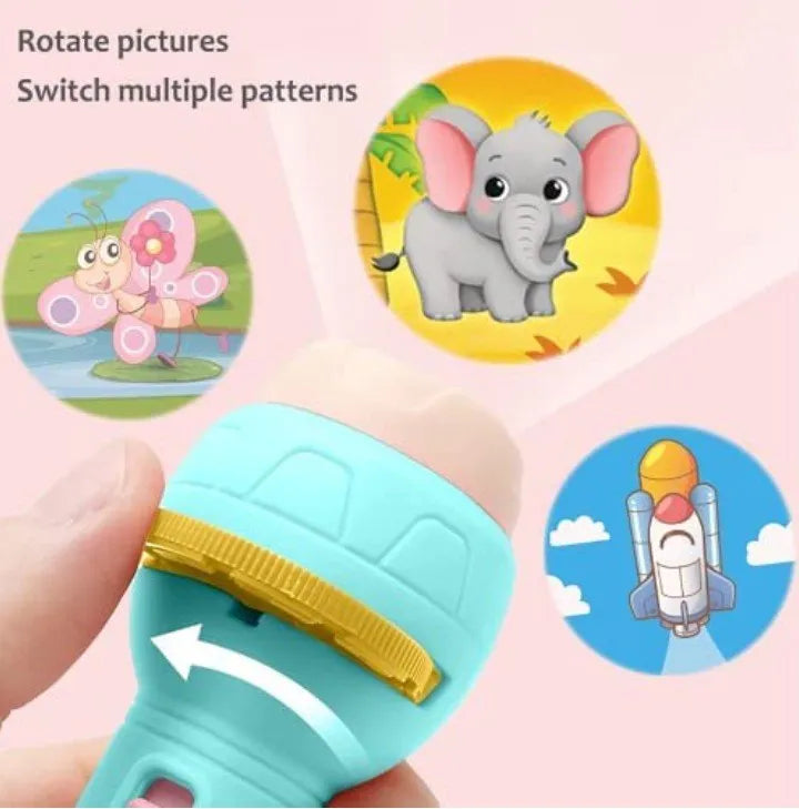 🌟 Mini Projector Flashlight Toy 🌟